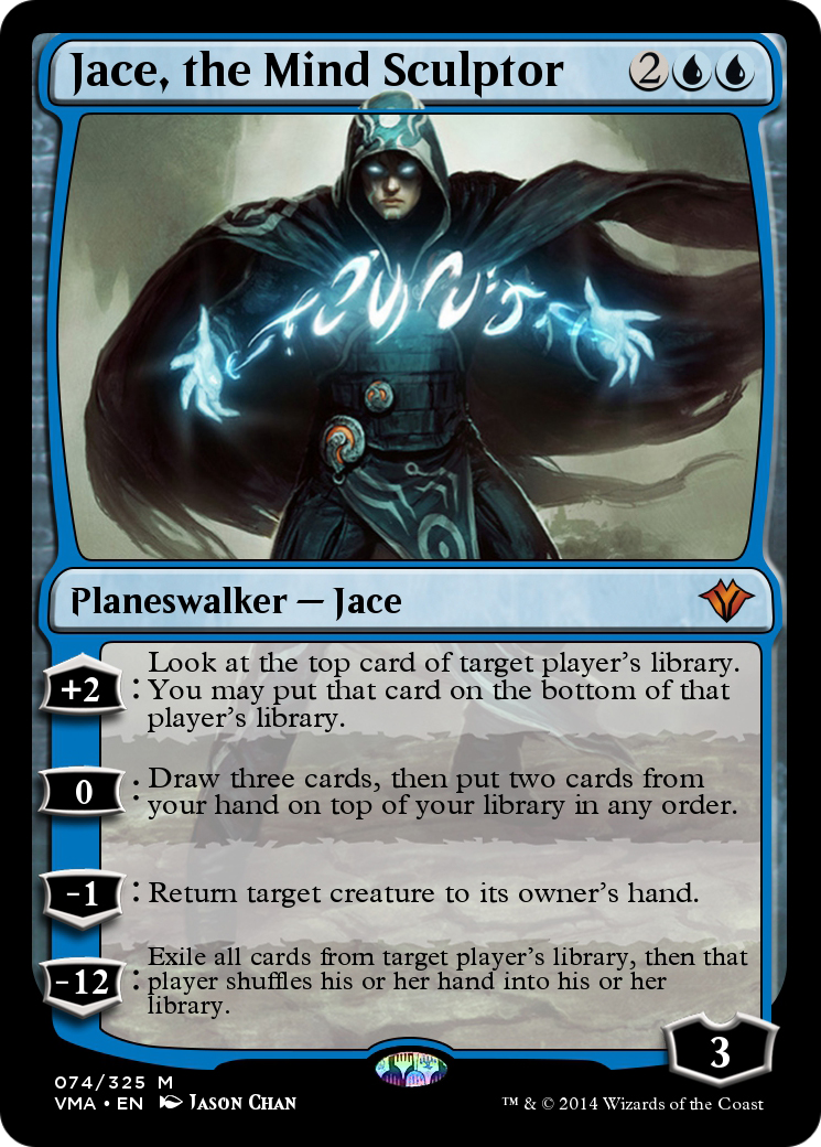 Jace, the Mind Sculptor (VMA-074) -  Foil