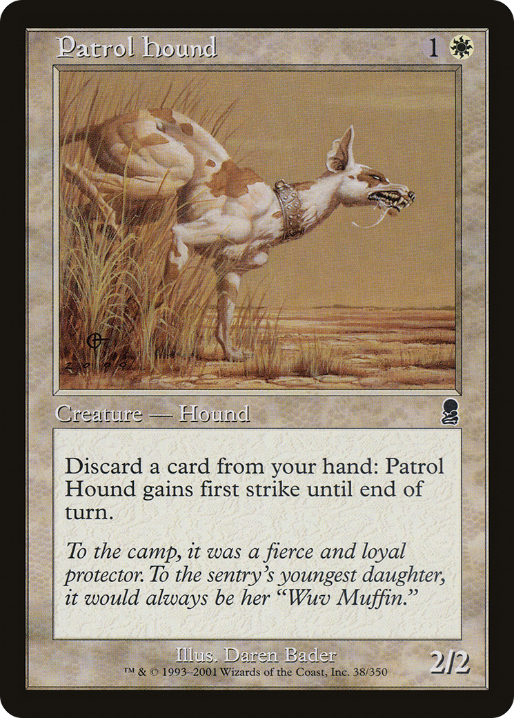 Patrol Hound (ODY-038) -  Foil