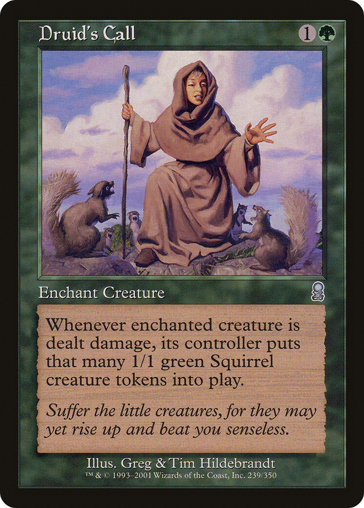 Druid's Call (ODY-239) -  Foil