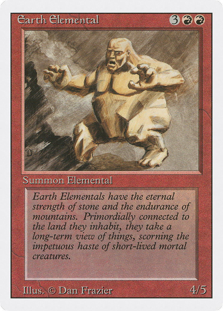 Earth Elemental (3ED-146) -