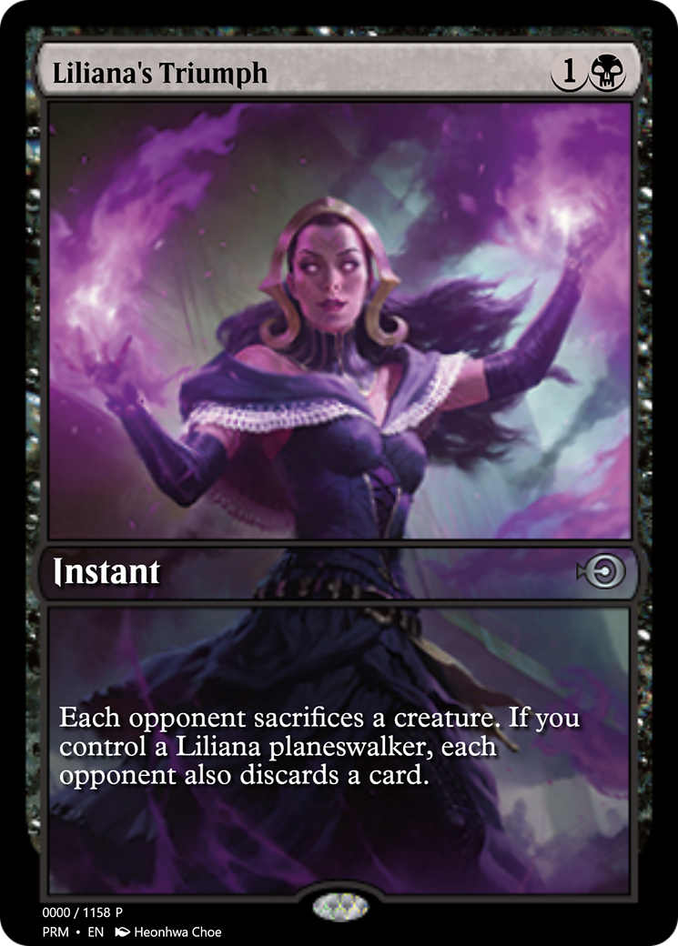 Liliana's Triumph (PRM-72221) -  Foil