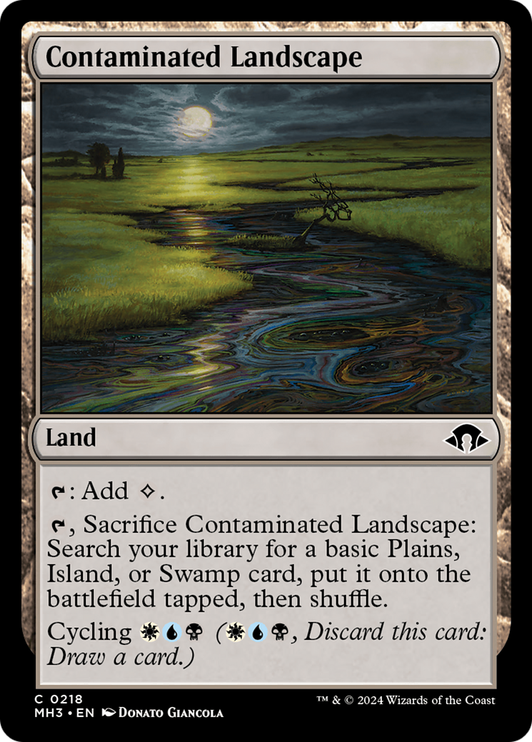 Contaminated Landscape (MH3-218) -  Foil