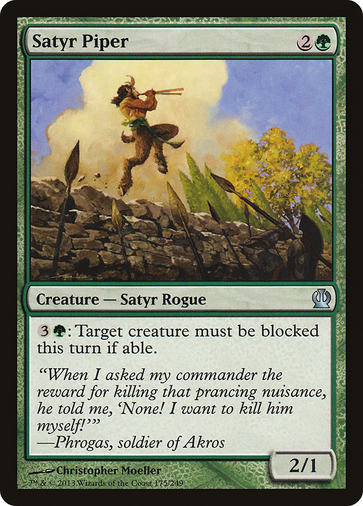 Satyr Piper (THS-175) -  Foil