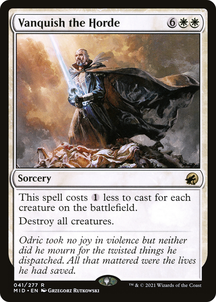 Vanquish the Horde (MID-041) -  Foil