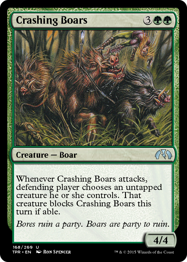 Crashing Boars (TPR-168) -