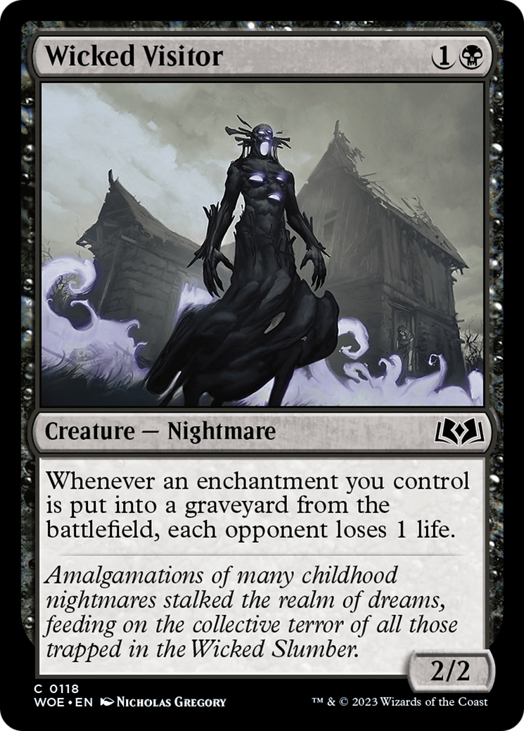 Wicked Visitor (WOE-118) -  Foil