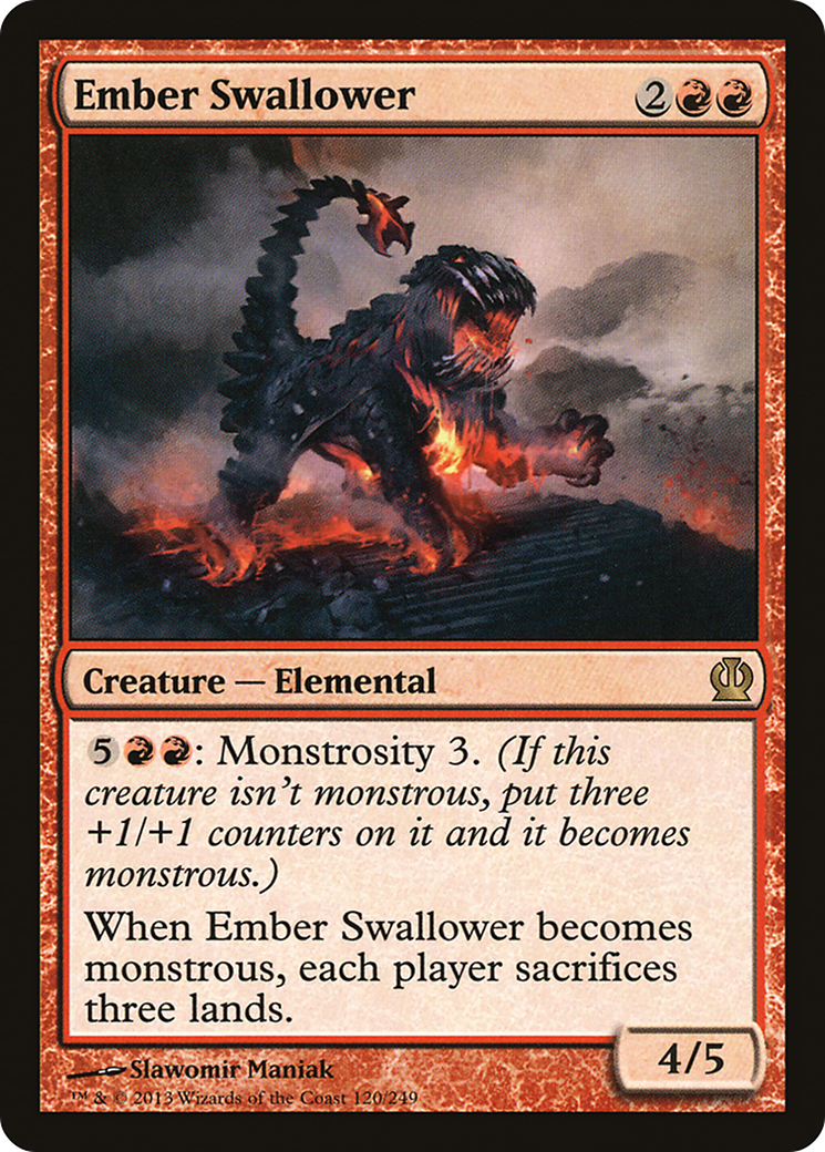 Ember Swallower (THS-120) -  Foil