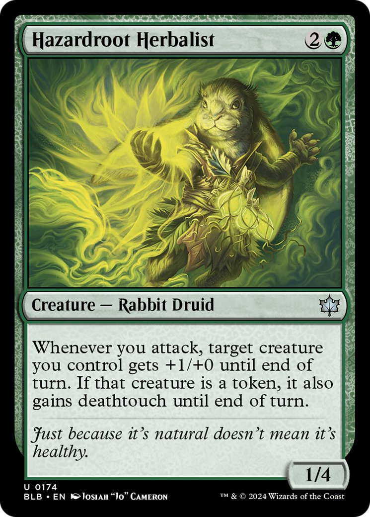 Hazardroot Herbalist (BLB-174) -  Foil