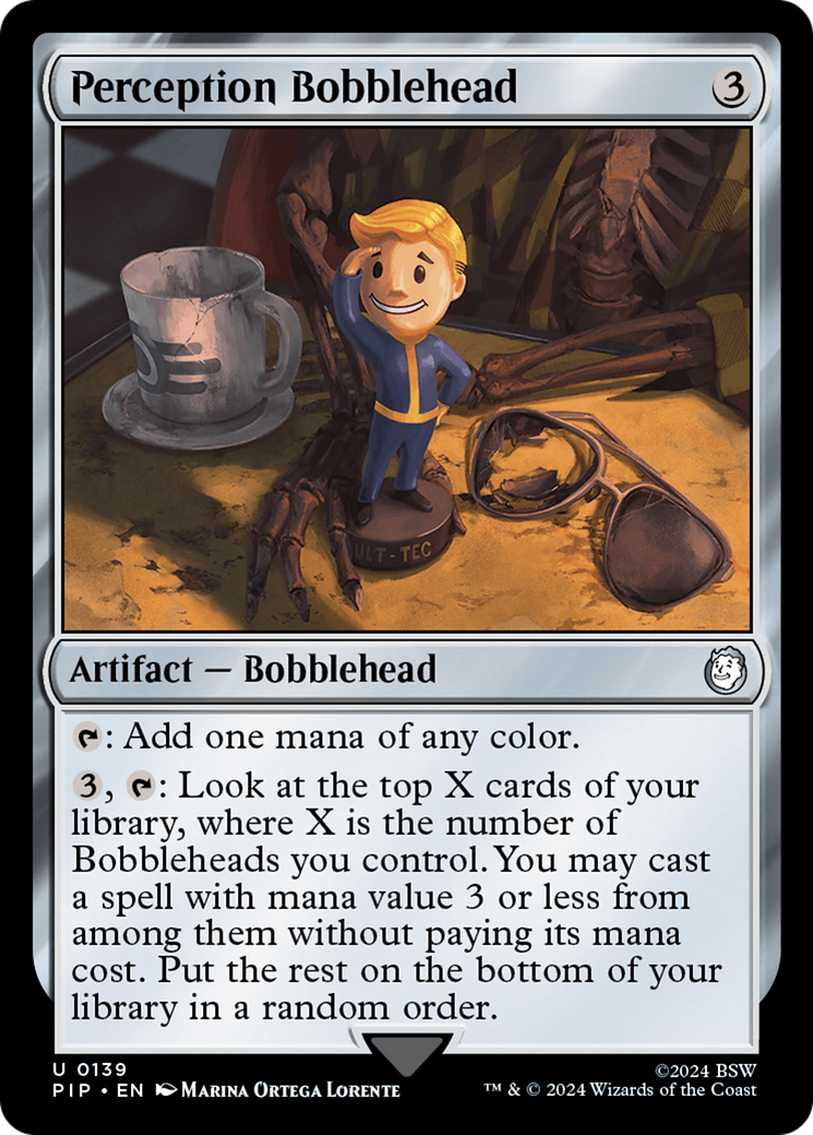 Perception Bobblehead (PIP-139) -  Foil