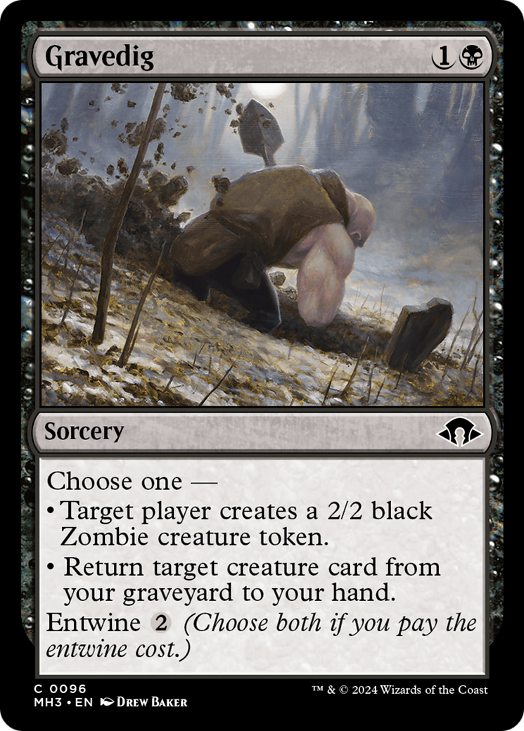 Gravedig (MH3-096) -  Foil