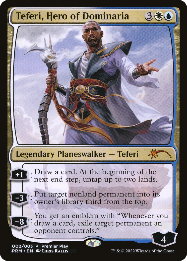 Teferi, Hero of Dominaria (PTP-2022-2) -