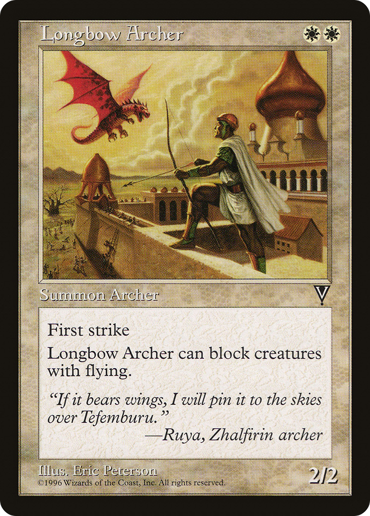 Longbow Archer (VIS-012) -