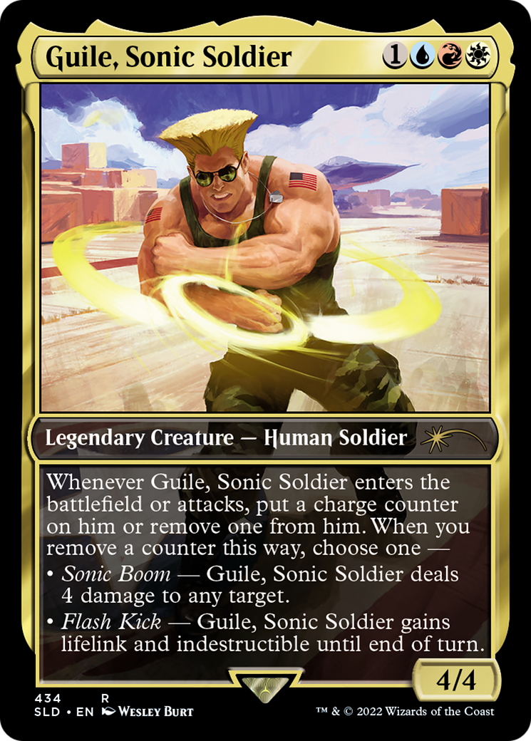 Immard, the Stormcleaver (SLD-434) -  / Guile, Sonic Soldier