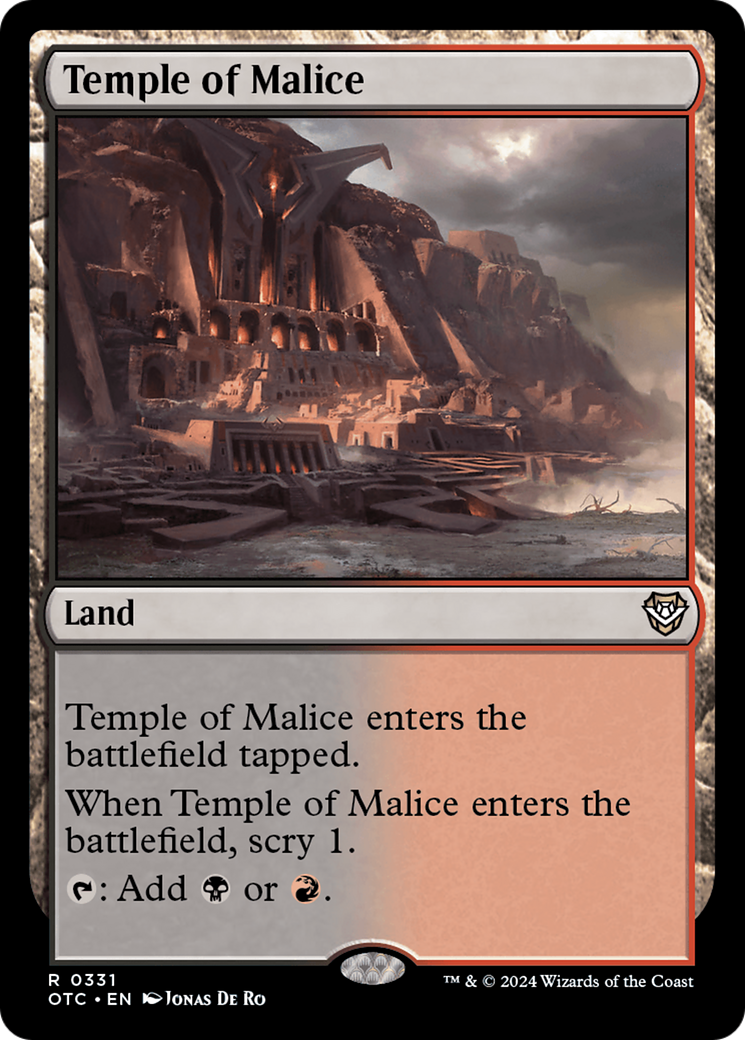 Temple of Malice (OTC-331) -