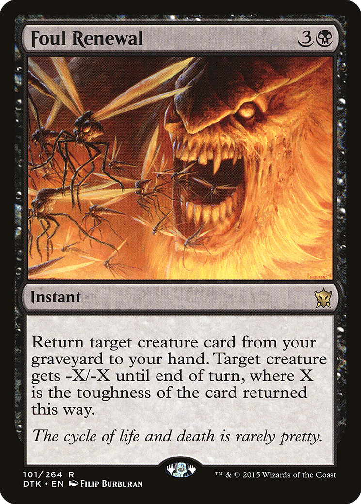 Foul Renewal (DTK-101) -  Foil