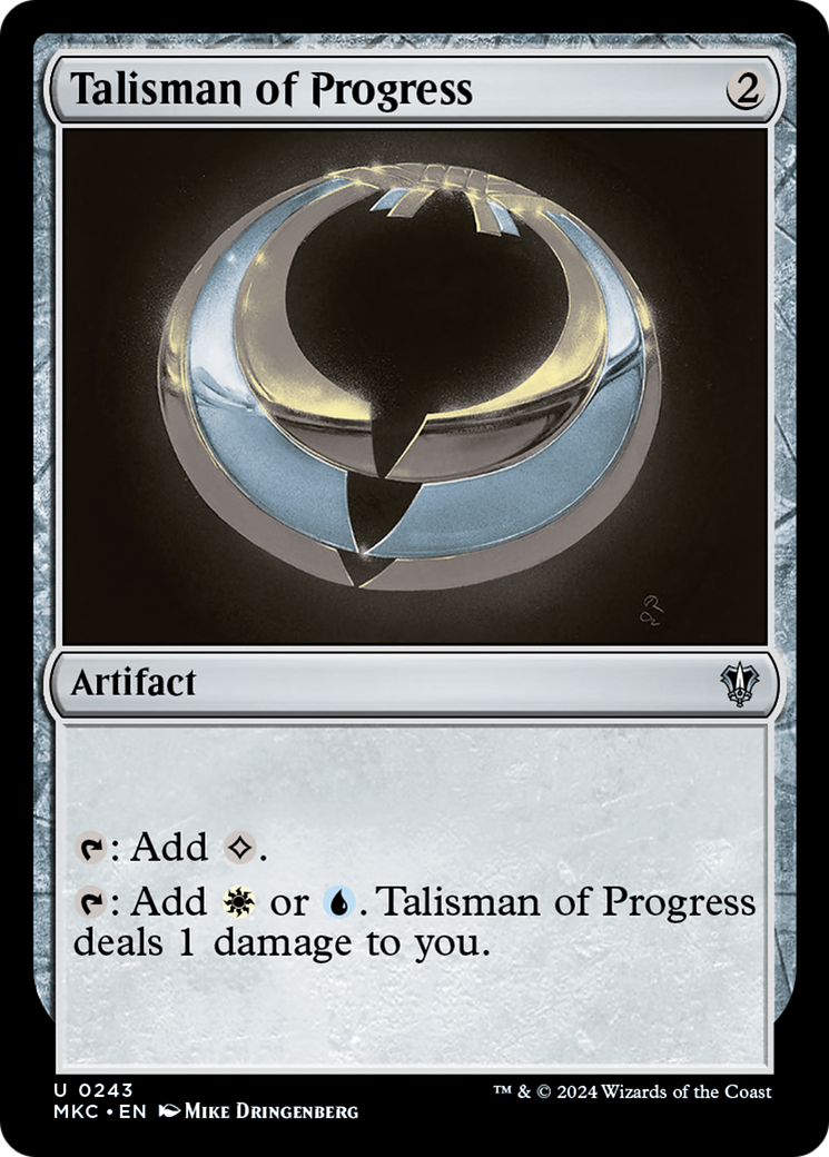 Talisman of Progress (MKC-243) -