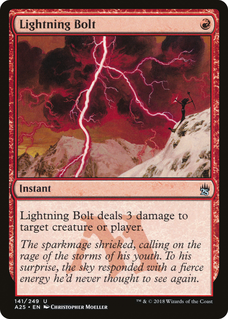 Lightning Bolt (A25-141) -  Foil