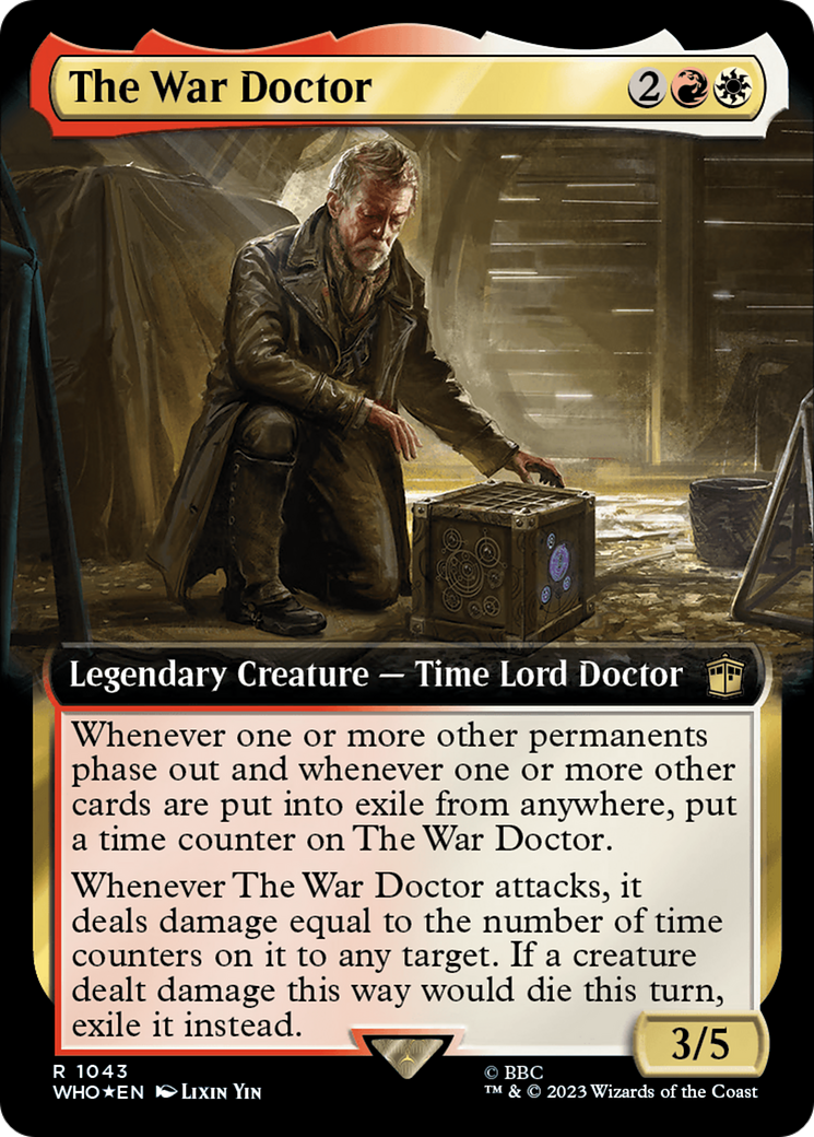 The War Doctor (WHO-1043) - : (Extended Art) Foil