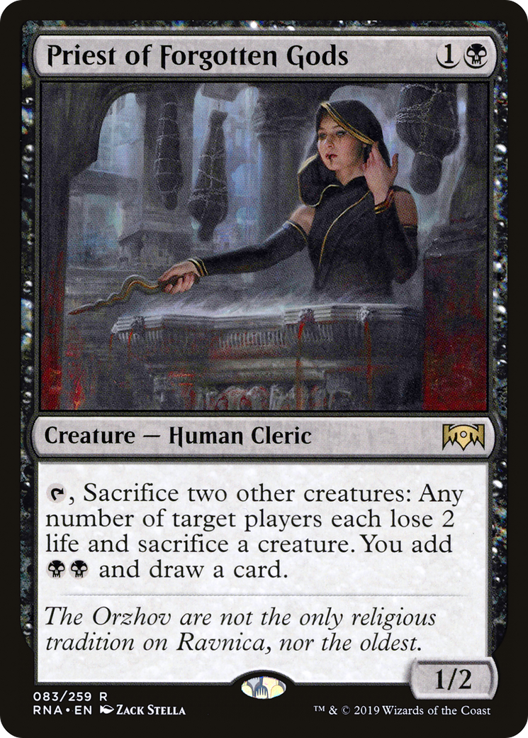 Priest of Forgotten Gods (RNA-083) -  Foil