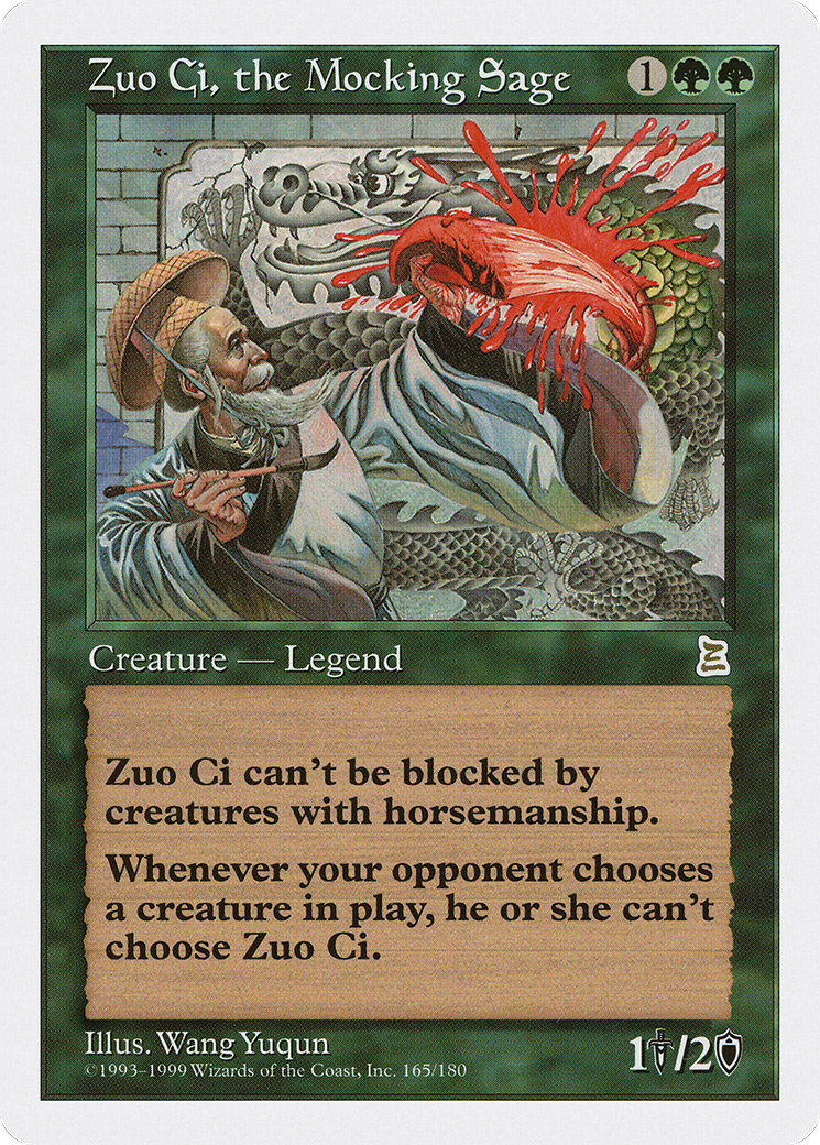 Zuo Ci, the Mocking Sage (PTK-165) -