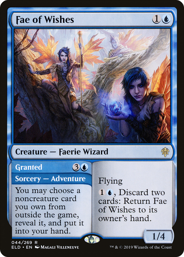 Fae of Wishes // Granted (ELD-044) -  Foil