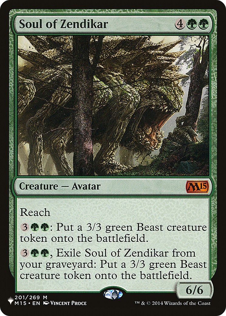 Soul of Zendikar (LIST-M15-201) -