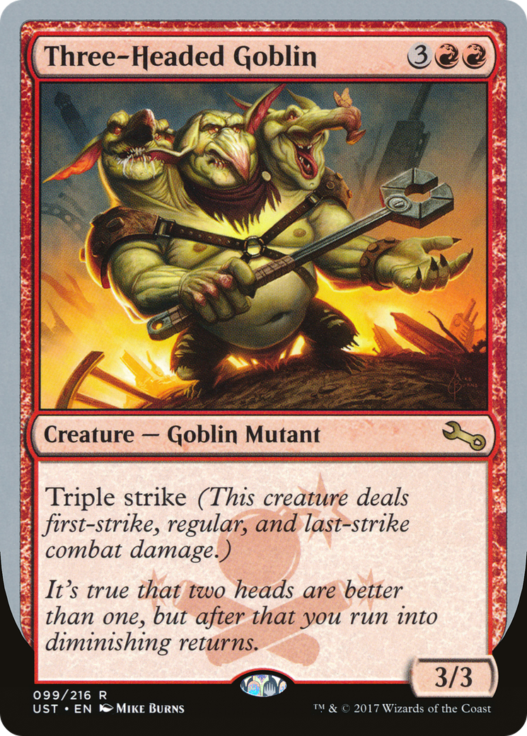 Three-Headed Goblin (UST-099) -