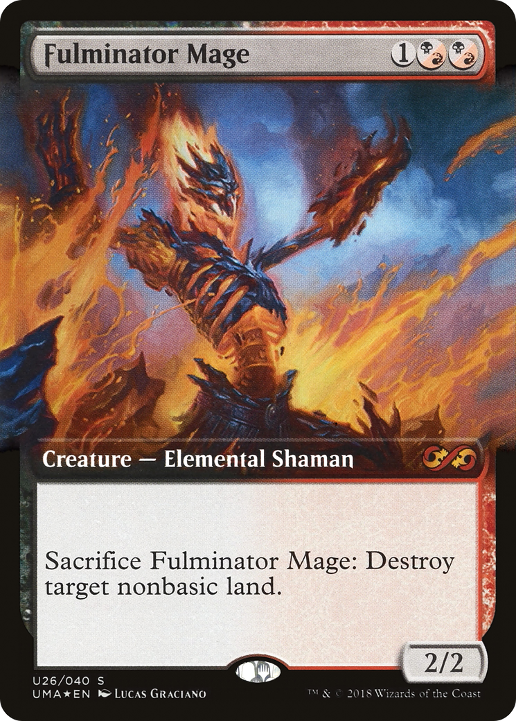 Fulminator Mage (UMA:BT-U26) - : (Extended Art) Foil