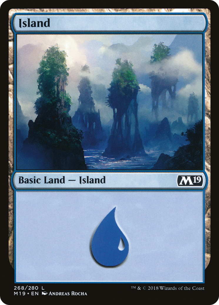 Island (M19-268) -  Foil