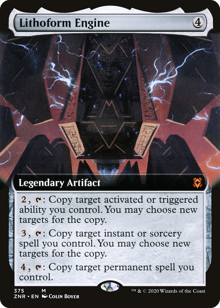 Lithoform Engine (ZNR-375) - : (Extended Art) Foil