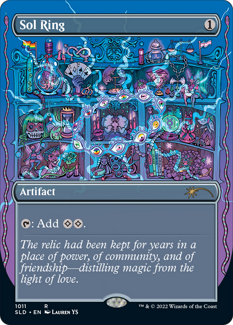 Sol Ring (SLD-1011) -  (Borderless) Foil