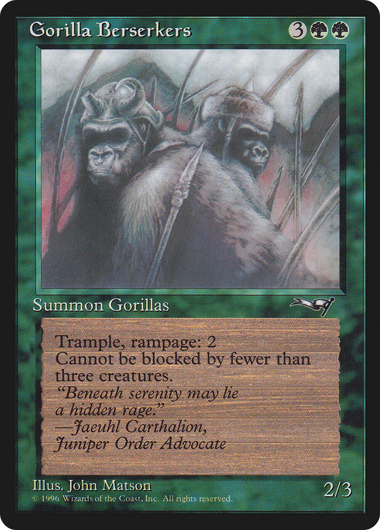 Gorilla Berserkers (ALL-93B) -