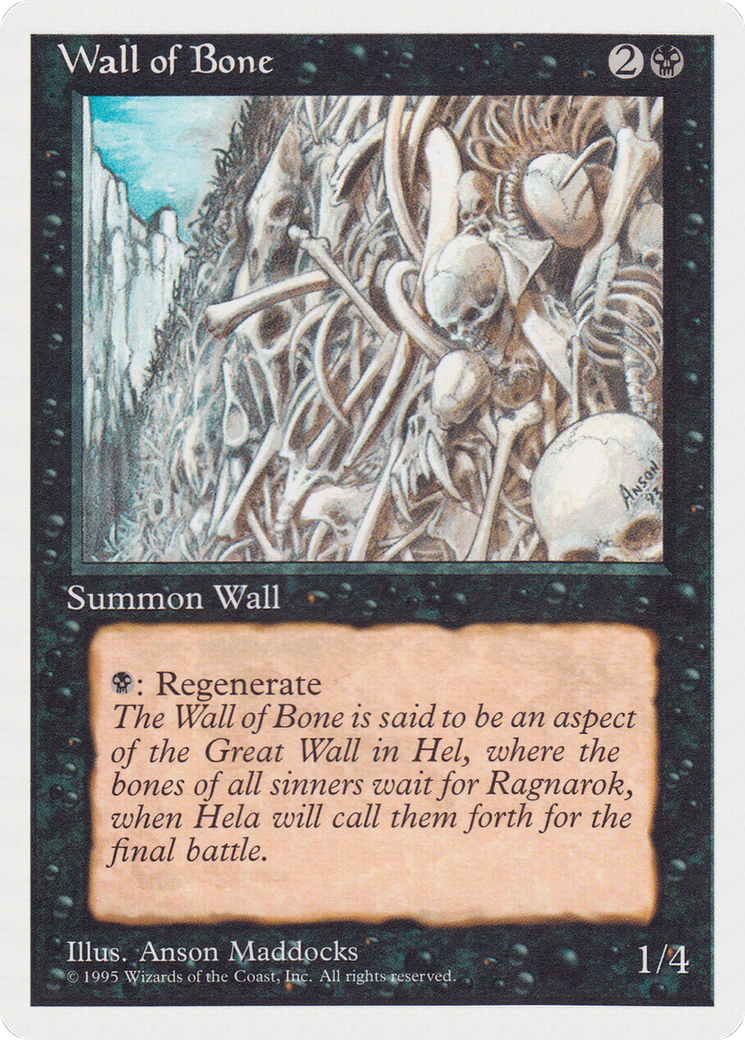 Wall of Bone (RQS-026) -