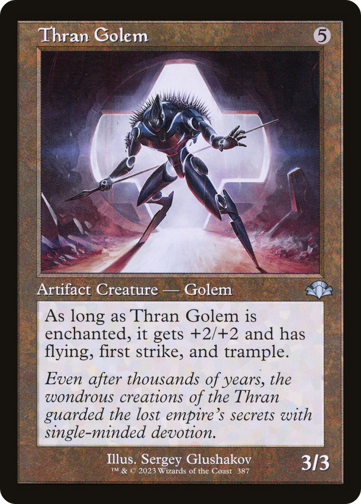 Thran Golem (DMR-387) -  Foil