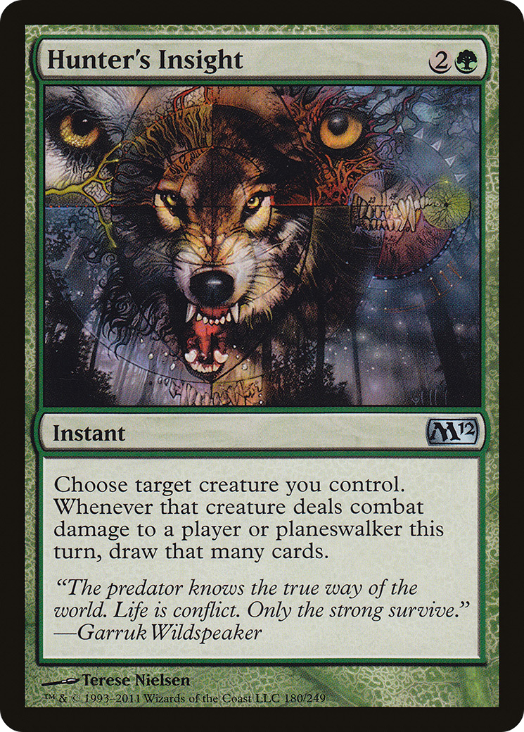 Hunter's Insight (M12-180) -  Foil