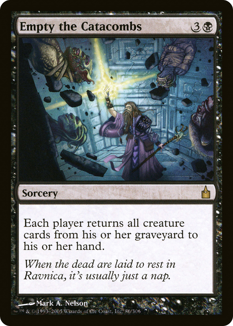 Empty the Catacombs (RAV-086) -  Foil