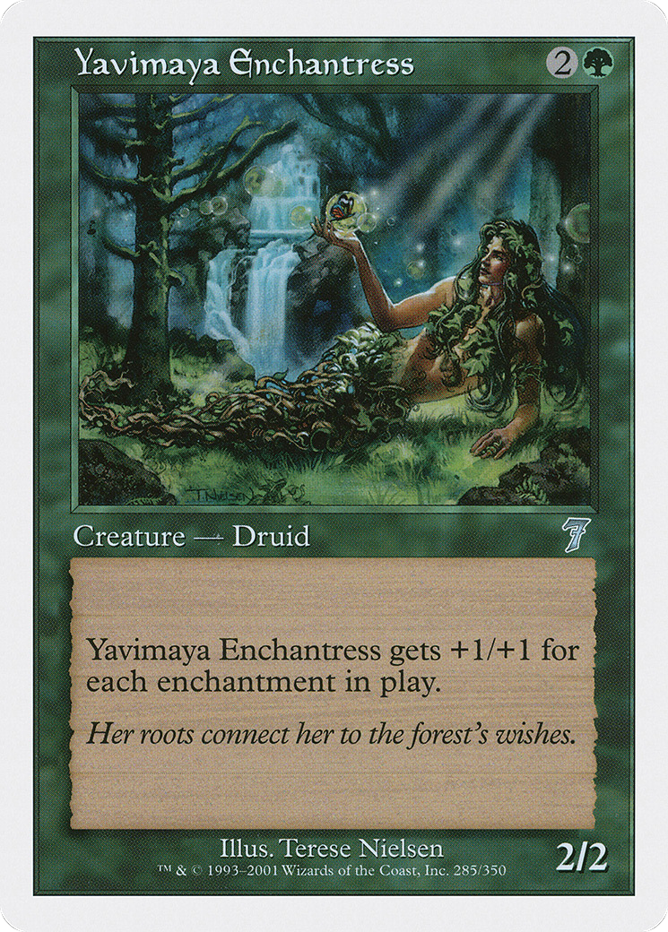 Yavimaya Enchantress (7ED-285) -