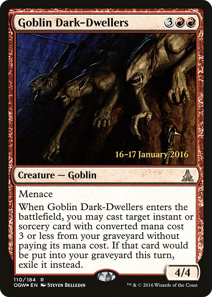 Goblin Dark-Dwellers (PRE-110S) -  Foil