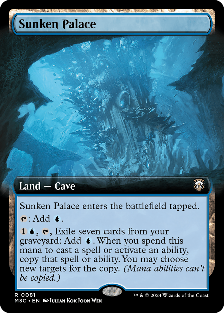 Sunken Palace (M3C-081) - : (Extended Art) Foil