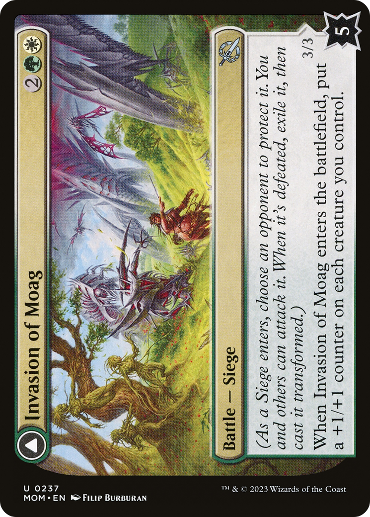 Invasion of Moag // Bloomwielder Dryads (MOM-237) -