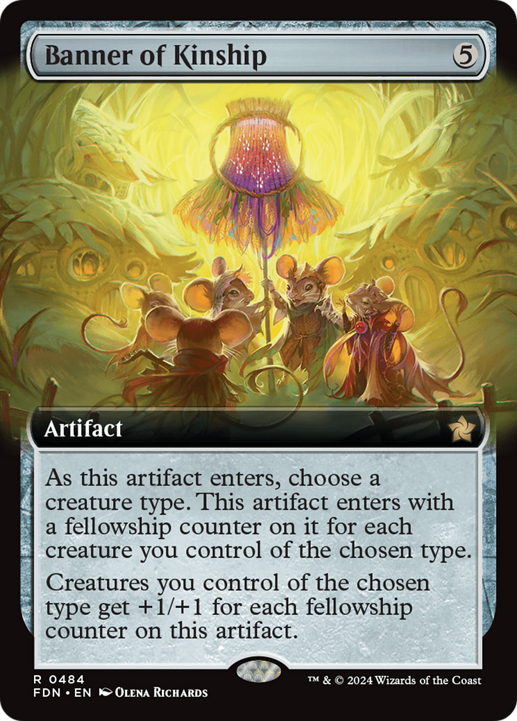 Banner of Kinship (FDN-484) - : (Extended Art) Foil