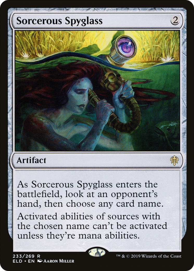 Sorcerous Spyglass (ELD-233) -