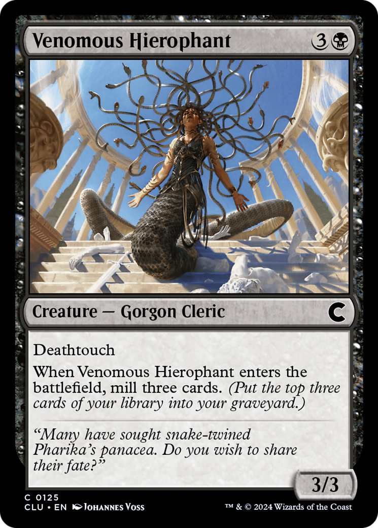 Venomous Hierophant (CLU-125) -