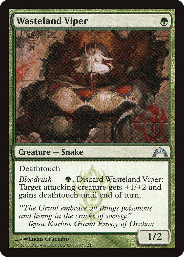 Wasteland Viper (GTC-139) -  Foil