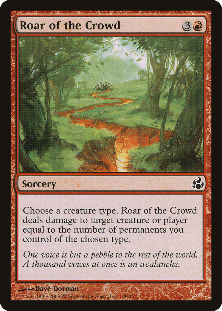 Roar of the Crowd (MOR-100) -