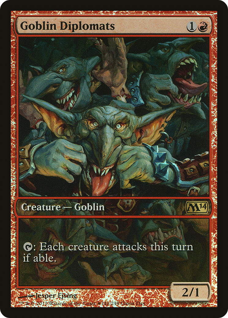 Goblin Diplomats (GAME-141★) -  Foil