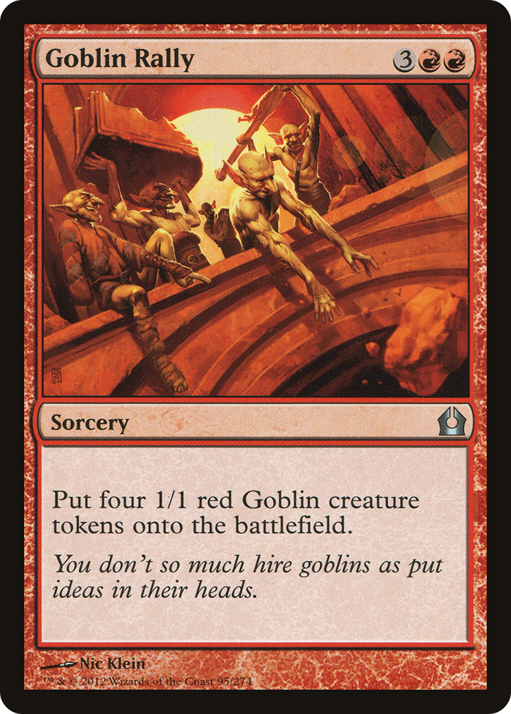 Goblin Rally (RTR-095) -  Foil