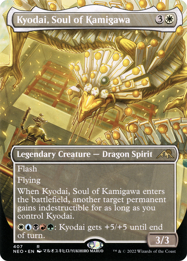 Kyodai, Soul of Kamigawa (NEO-407) -  (Borderless) Foil