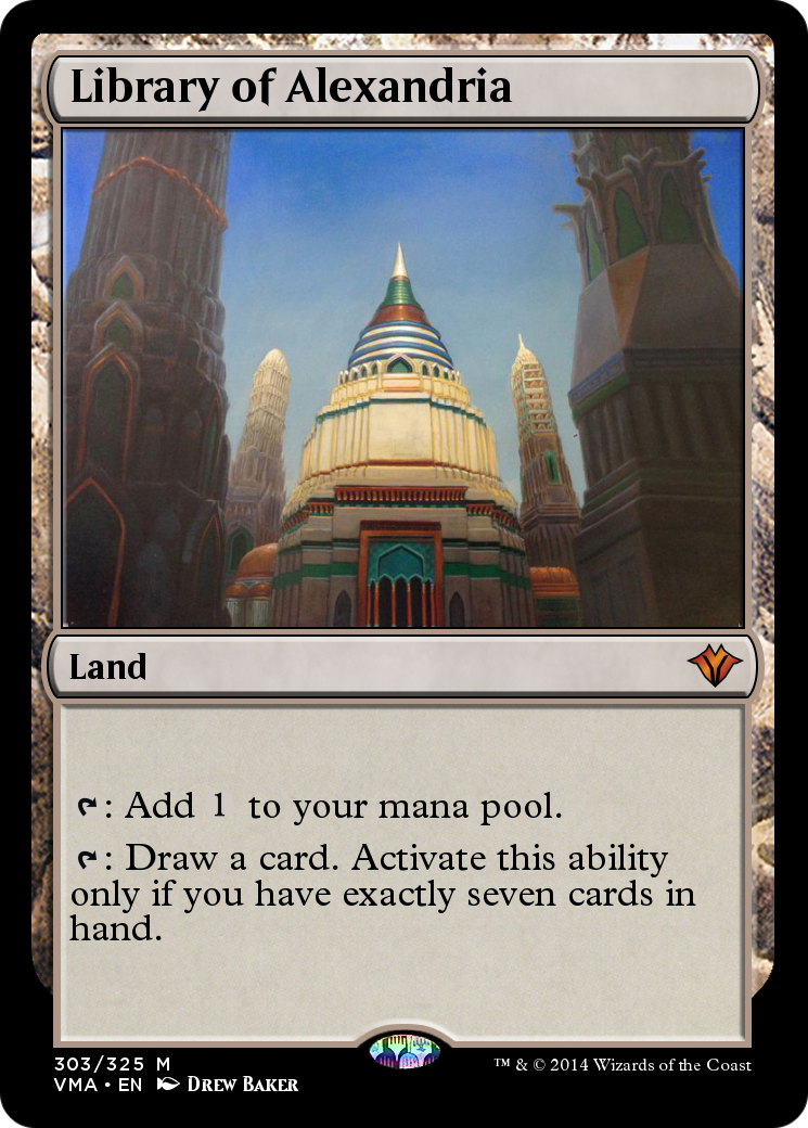 Library of Alexandria (VMA-303) -  Foil