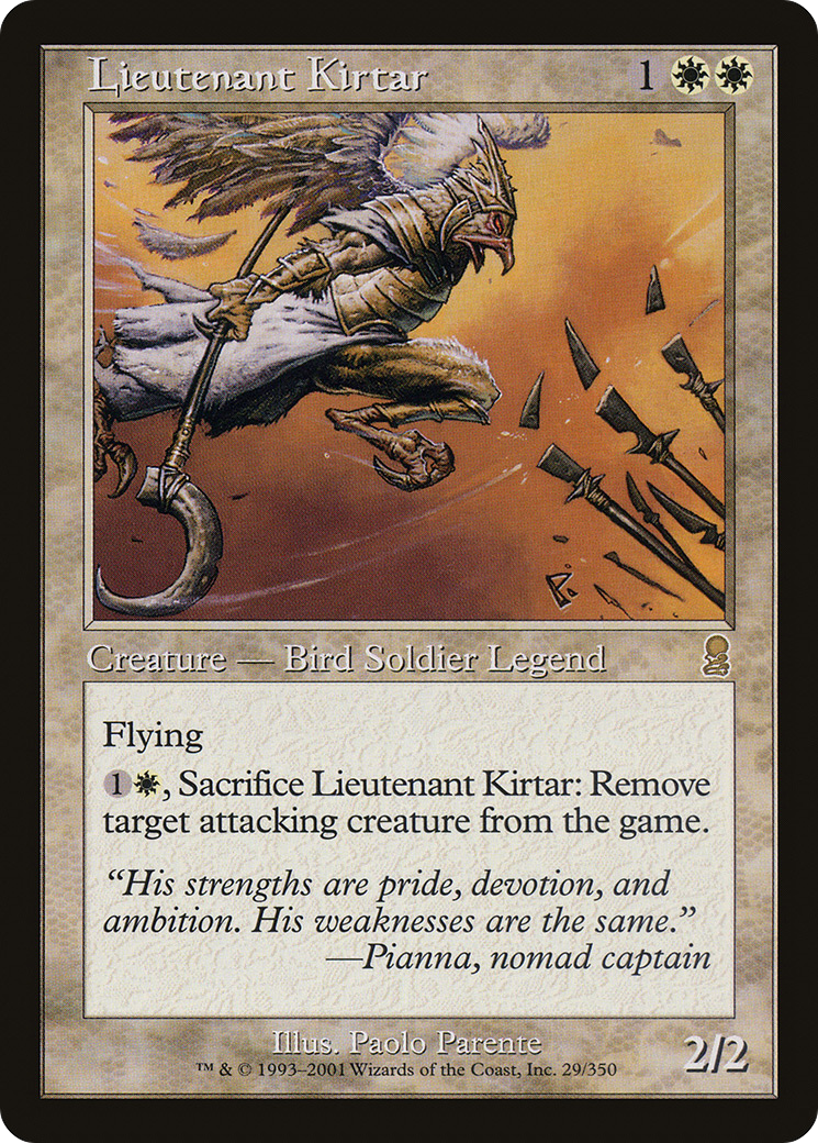 Lieutenant Kirtar (ODY-029) -  Foil